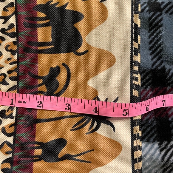 Safari Animal Print Tote New No Tags beautiful - Picture 11 of 11